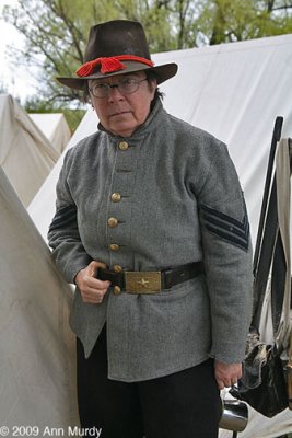 Woman Confederate Soldier
