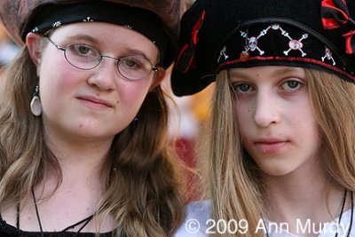 Two pirate girls
