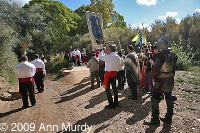Blessing over the acequia