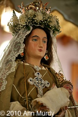Dressed for the procession