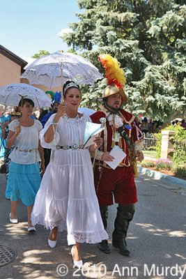 Fiesta Royalty in Procession