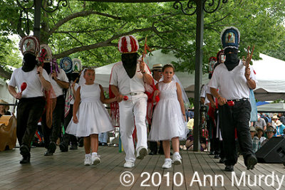 Matachines onstage