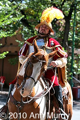 Don Diego on horseback