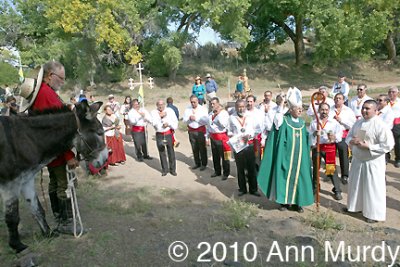 Blessing the animals