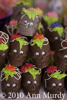 Chocolate Skulls