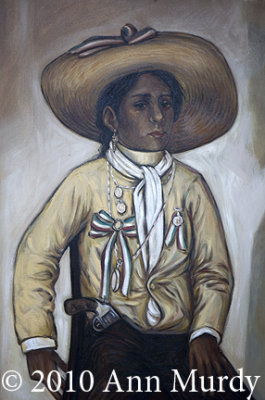 Painting of Soldadera by Juan Torres