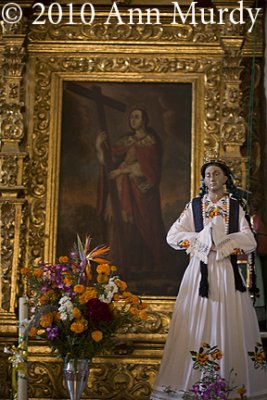 Virgin on Altar