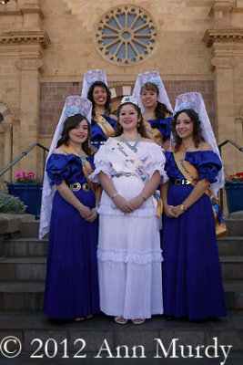 Taos Fiesta Queen and Court