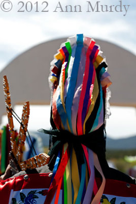 Matachine dancer in Golden