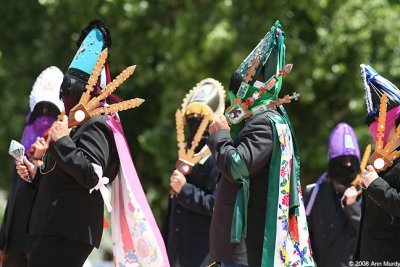 Group of danzantes from Tijeras