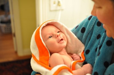 after a bath
