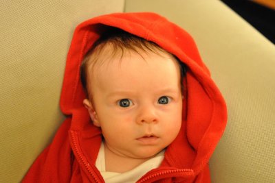 just after a nap