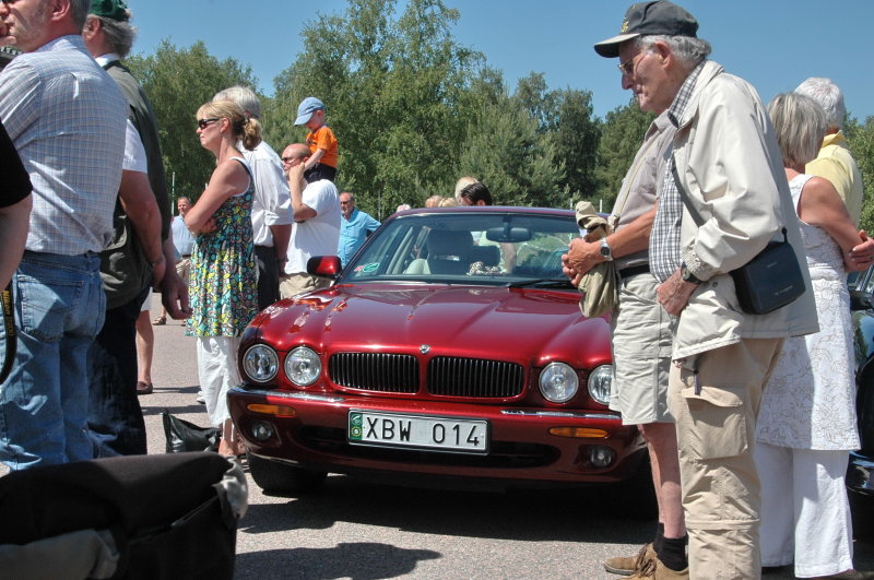 gammal och ung och Jaguar