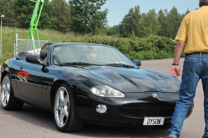 XKR parkeras exakt