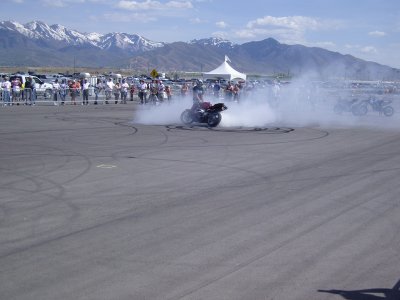 motorcycle stunt show