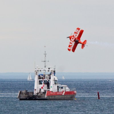 Lucas Stunt Plane at CNE, Toronto, Ontario, Canada