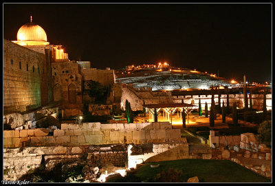 Jerusalem at night 1