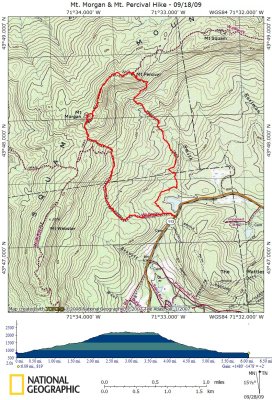 Mount Morgan & Mount Percival Hike - 09/18/09