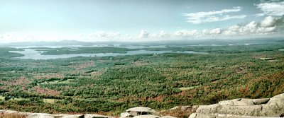 Panorama from Bald Knob Summit