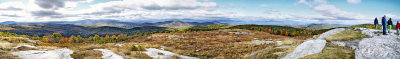 Panorama from the top of Foss Mountain
