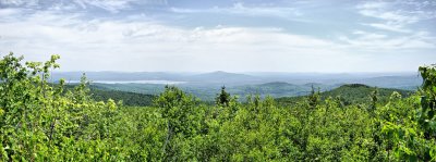 Panorama  View Near The Peak