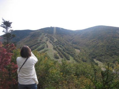 Bev at  Artist's Bluff