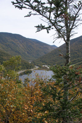 View of Franconia Notch From Artist's Bluff