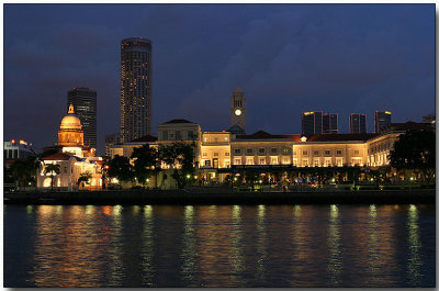 Boat Quay - across the river