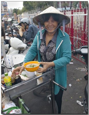 Vietnamese Pho (rice noodle soup) - HCM