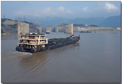 Three Gorges Dam - ship lock
