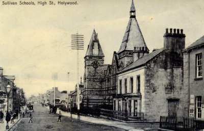 Sullivan School High Street (Post Card)