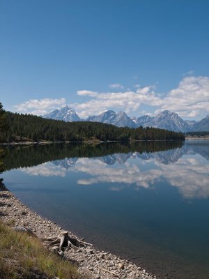 Leaving Grand Tetons National Park