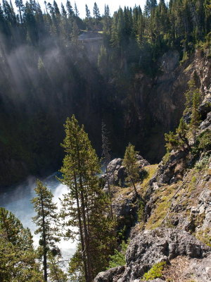 The Brink, Upper Falls, Yellowstone