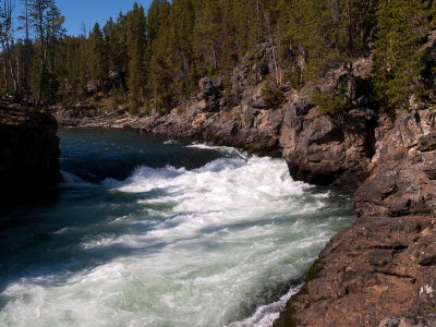 The Brink, Upper Falls, Yellowstone