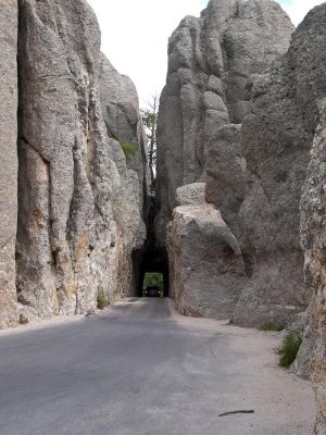 Iron Mt. road leaving Mount Rushmore