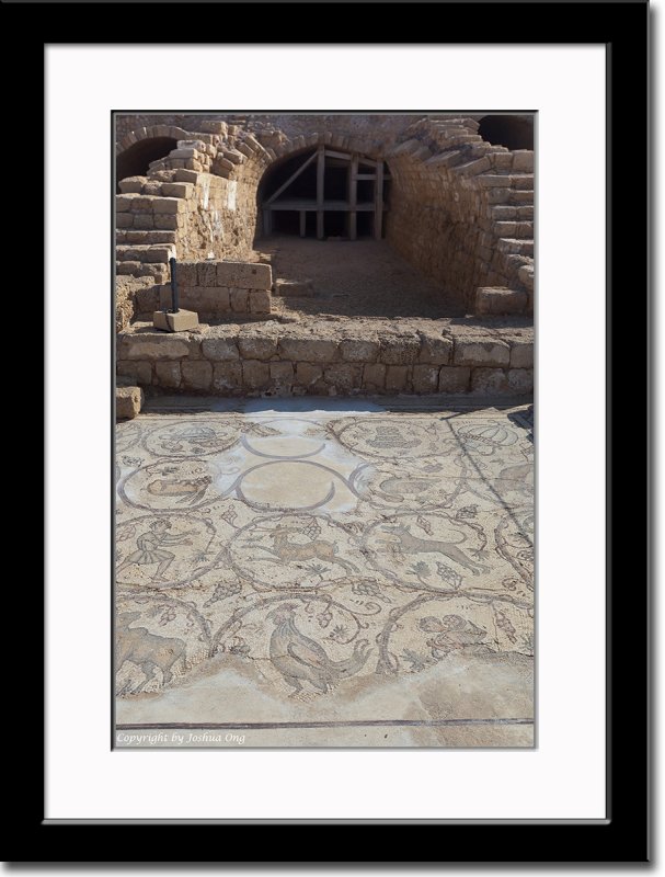Mosaic Floor at Caesarea