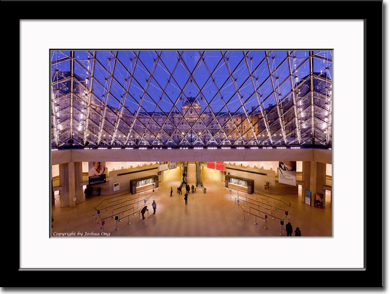 Under the Pyramid and Sully Pavillion