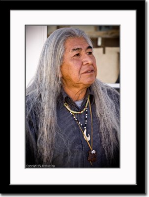Portrait of an Acama Indian