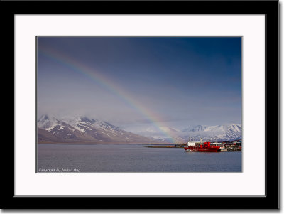 Rainbow at Longyearbyen