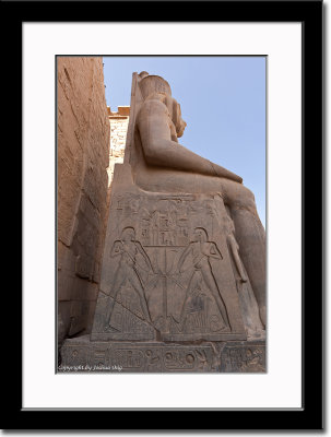The Side of Ramses II Statue