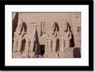 Four Seated Collosal Statue of Ramses II