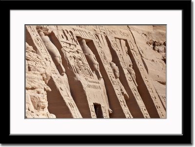 Alternating Statues of Ramses II and Nefertari