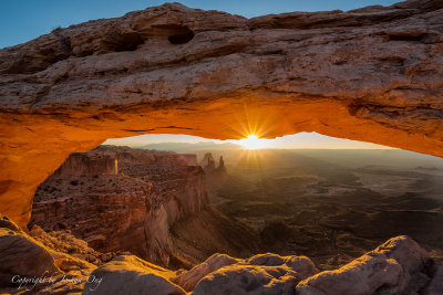 Gorgeous Sunrise at Mesa Arch