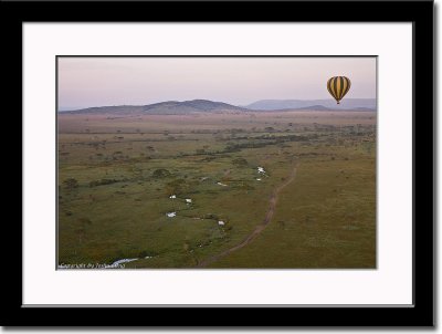 Hot Air Balloon Over Serengeti 3