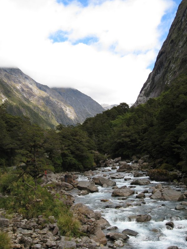 ...and the river below Christy Falls