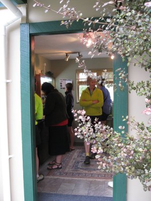 The tiny greenstone workshop and showroom
