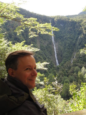 After our guide treated us to billy tea, we did a short hike to see Humboldt Falls