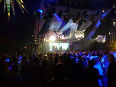Inside The Dance Tent