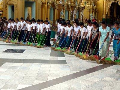 Sweeping Ceremony