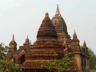 Gubyauknge Temple In Myinkaba